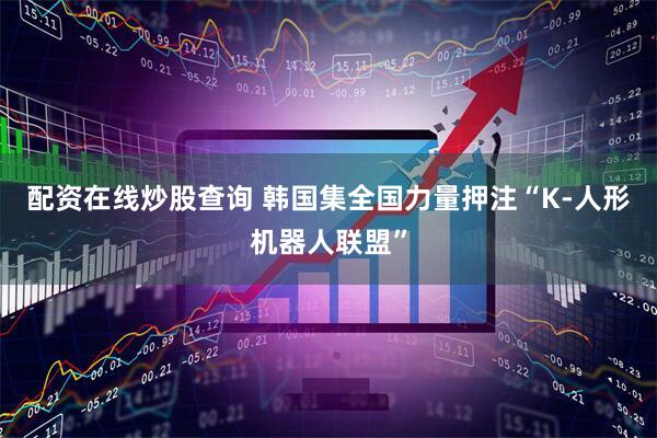 配资在线炒股查询 韩国集全国力量押注“K-人形机器人联盟”